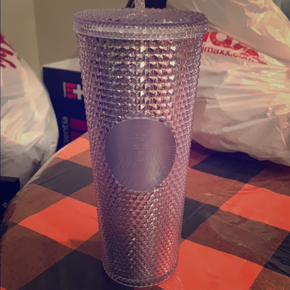 Starbucks studded tumbler NWT iridescent